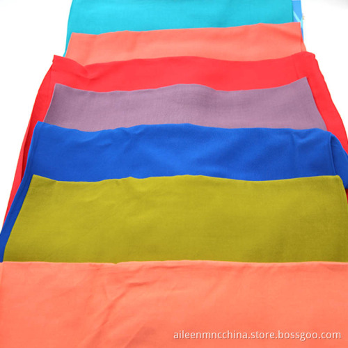 100%  rayon plain dyed fabric for dress